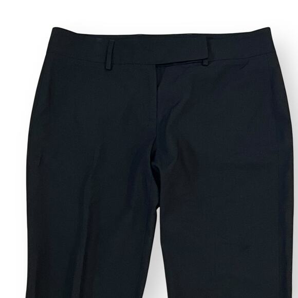 Piazza Sempione Womens Black Trouser Pants Cropped Size 46 IT (US 10) Wool Blend - Picture 2 of 9